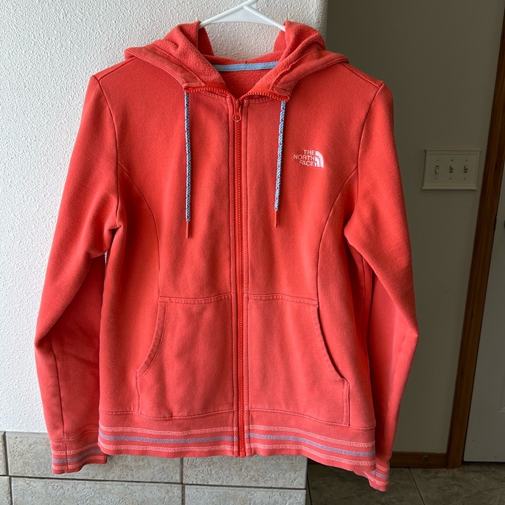 The North Face zip up sweater